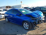 2016 Chevrolet Cruze Lt Auto Blue vin: 1G1BE5SM1G7286104