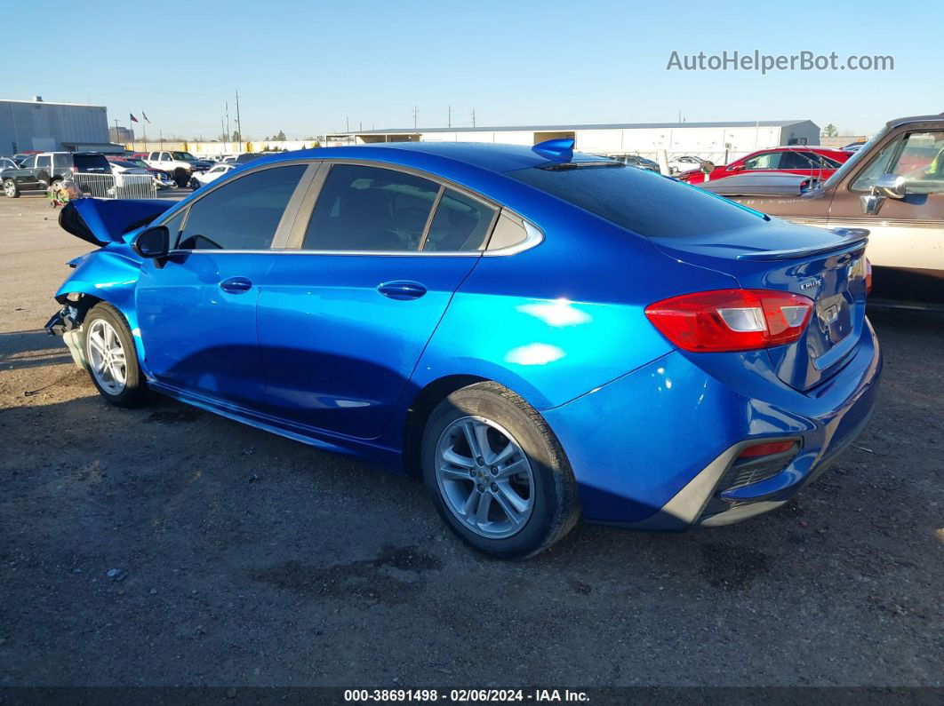 2016 Chevrolet Cruze Lt Auto Blue vin: 1G1BE5SM1G7286104