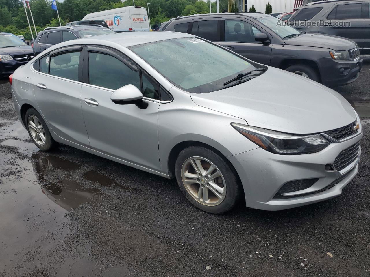 2016 Chevrolet Cruze Lt Silver vin: 1G1BE5SM1G7300776