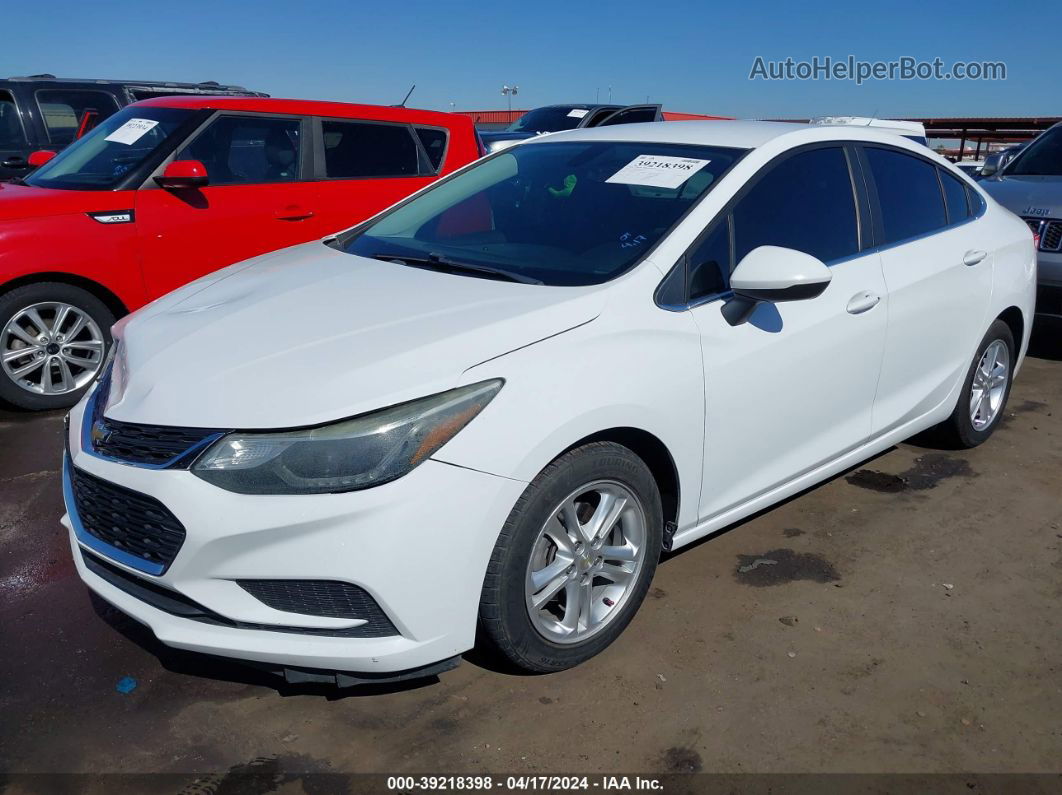 2016 Chevrolet Cruze Lt Auto White vin: 1G1BE5SM1G7323510