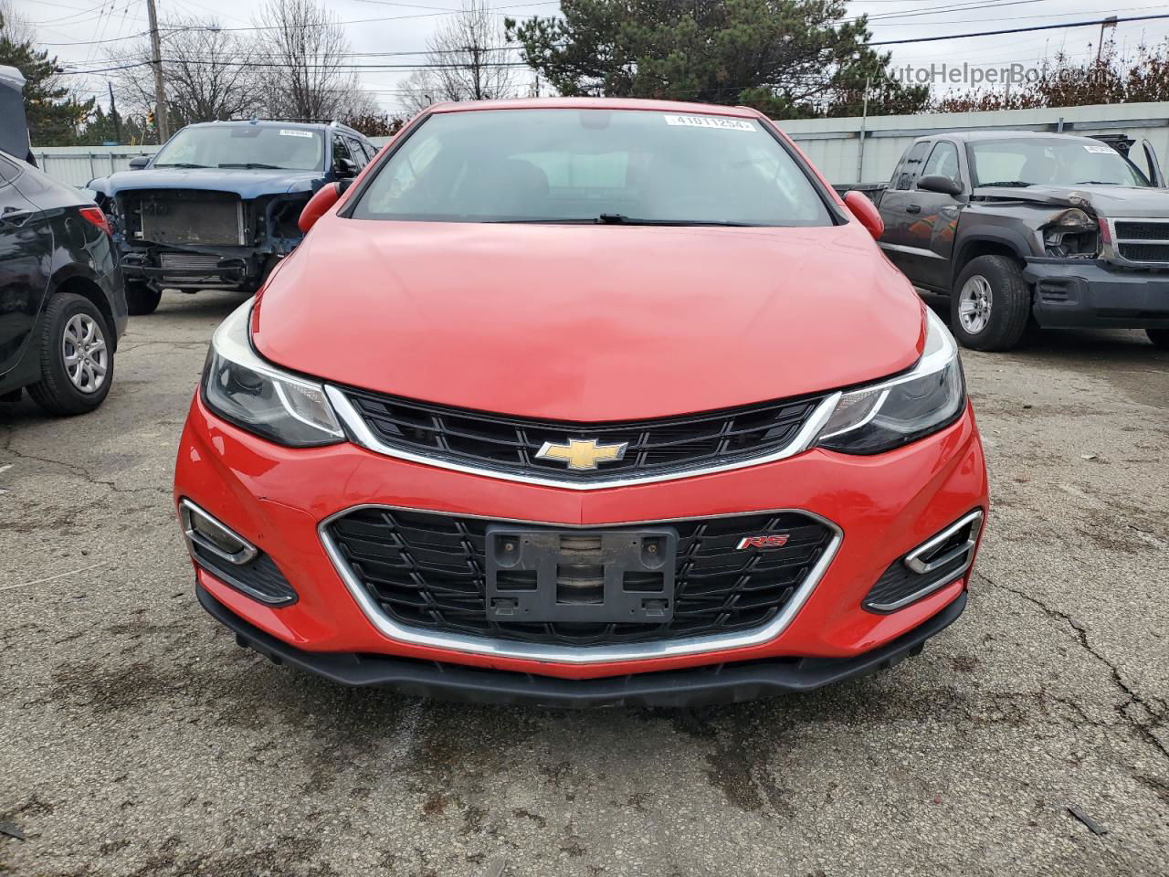 2016 Chevrolet Cruze Lt Red vin: 1G1BE5SM1G7326276