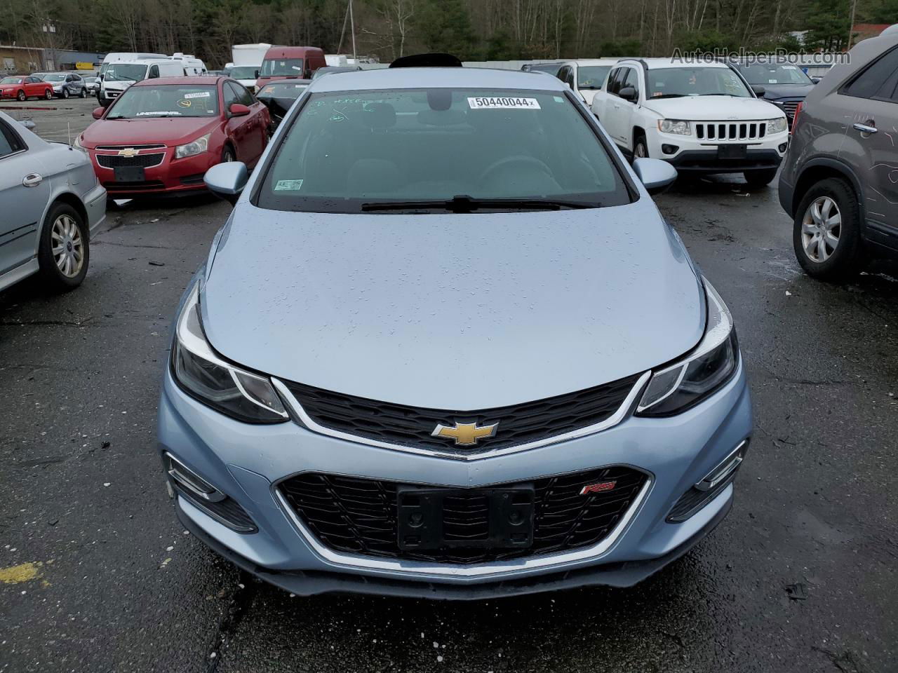 2017 Chevrolet Cruze Lt Blue vin: 1G1BE5SM1H7134356