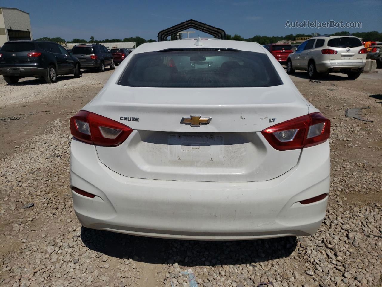 2017 Chevrolet Cruze Lt White vin: 1G1BE5SM1H7155000