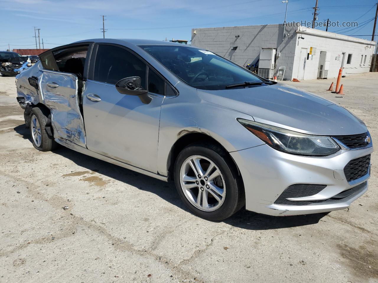 2017 Chevrolet Cruze Lt Silver vin: 1G1BE5SM1H7157717