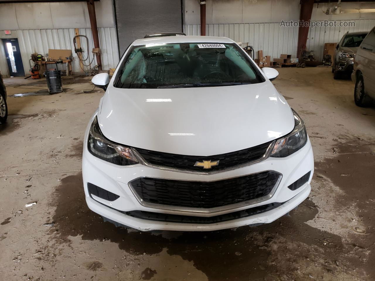 2017 Chevrolet Cruze Lt White vin: 1G1BE5SM1H7162741