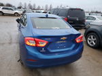 2017 Chevrolet Cruze Lt Синий vin: 1G1BE5SM1H7163016