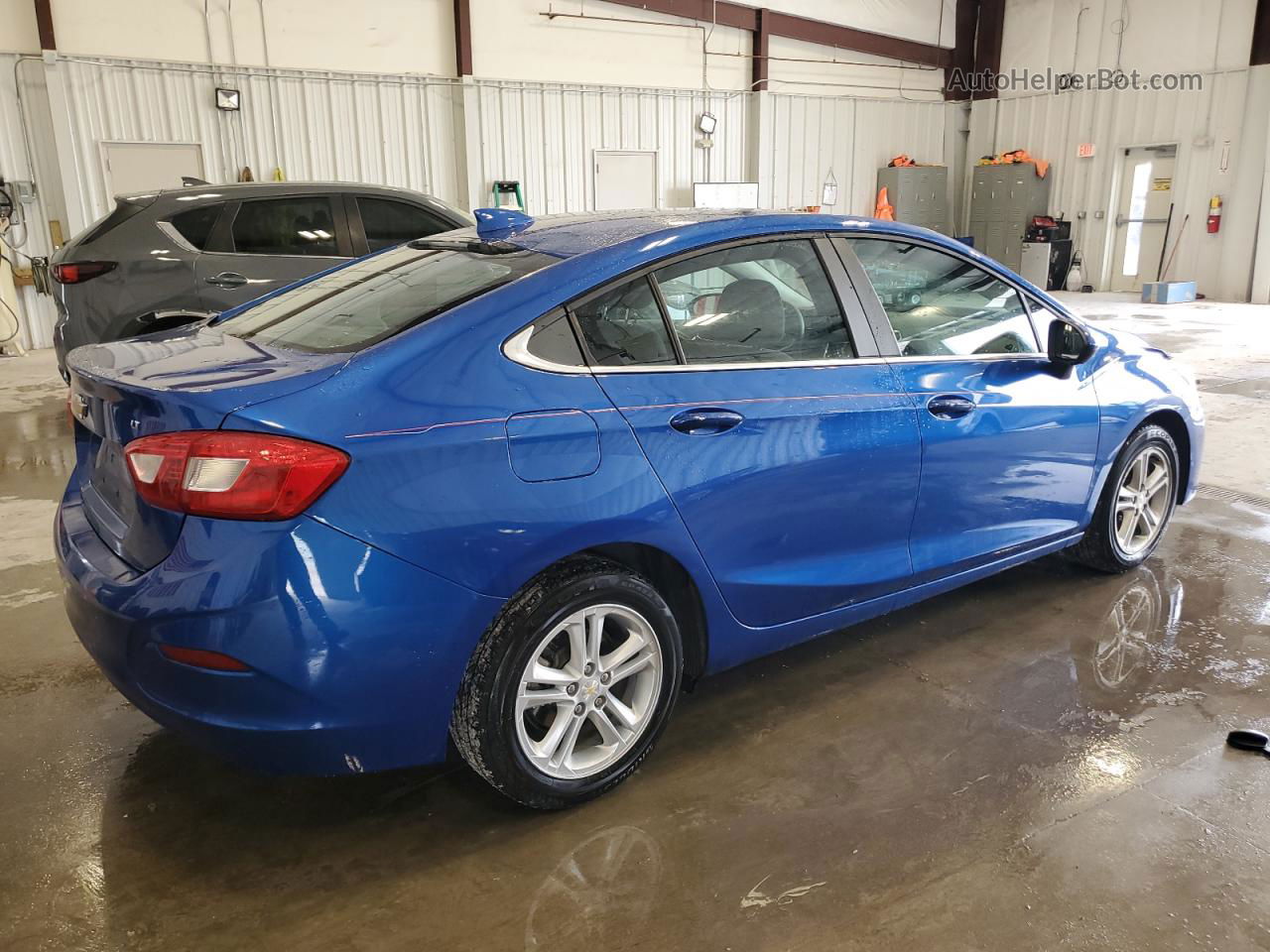 2017 Chevrolet Cruze Lt Blue vin: 1G1BE5SM1H7170998