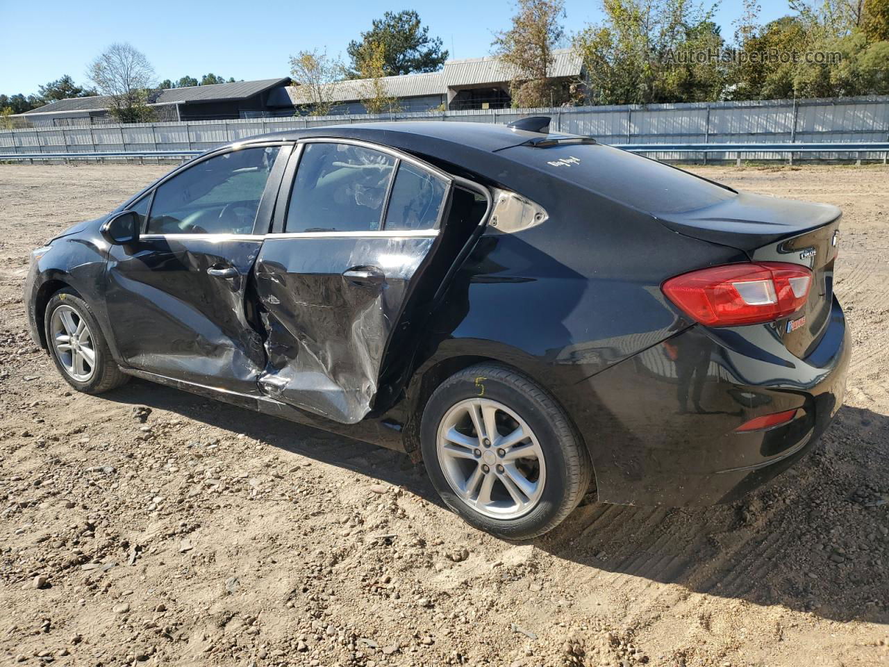 2017 Chevrolet Cruze Lt Черный vin: 1G1BE5SM1H7190054