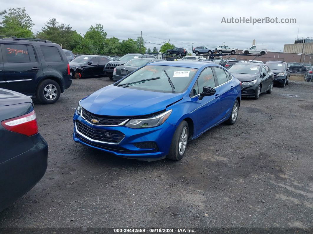 2017 Chevrolet Cruze Lt Auto Blue vin: 1G1BE5SM1H7201845