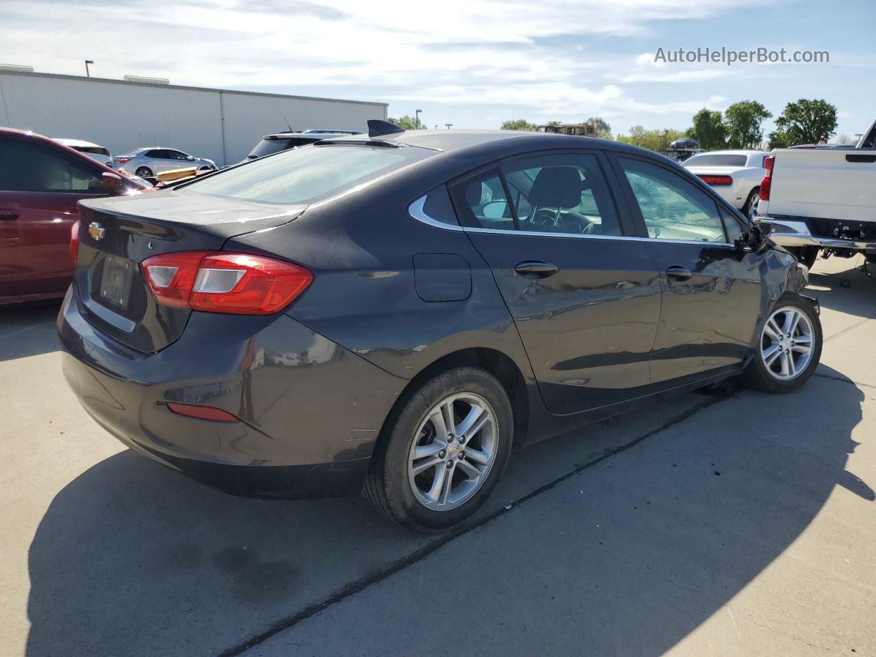 2017 Chevrolet Cruze Lt Charcoal vin: 1G1BE5SM1H7202493