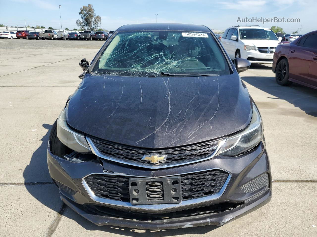 2017 Chevrolet Cruze Lt Угольный vin: 1G1BE5SM1H7202493