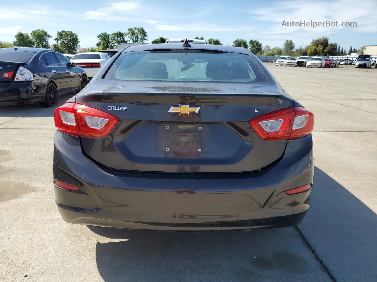 2017 Chevrolet Cruze Lt Charcoal vin: 1G1BE5SM1H7202493