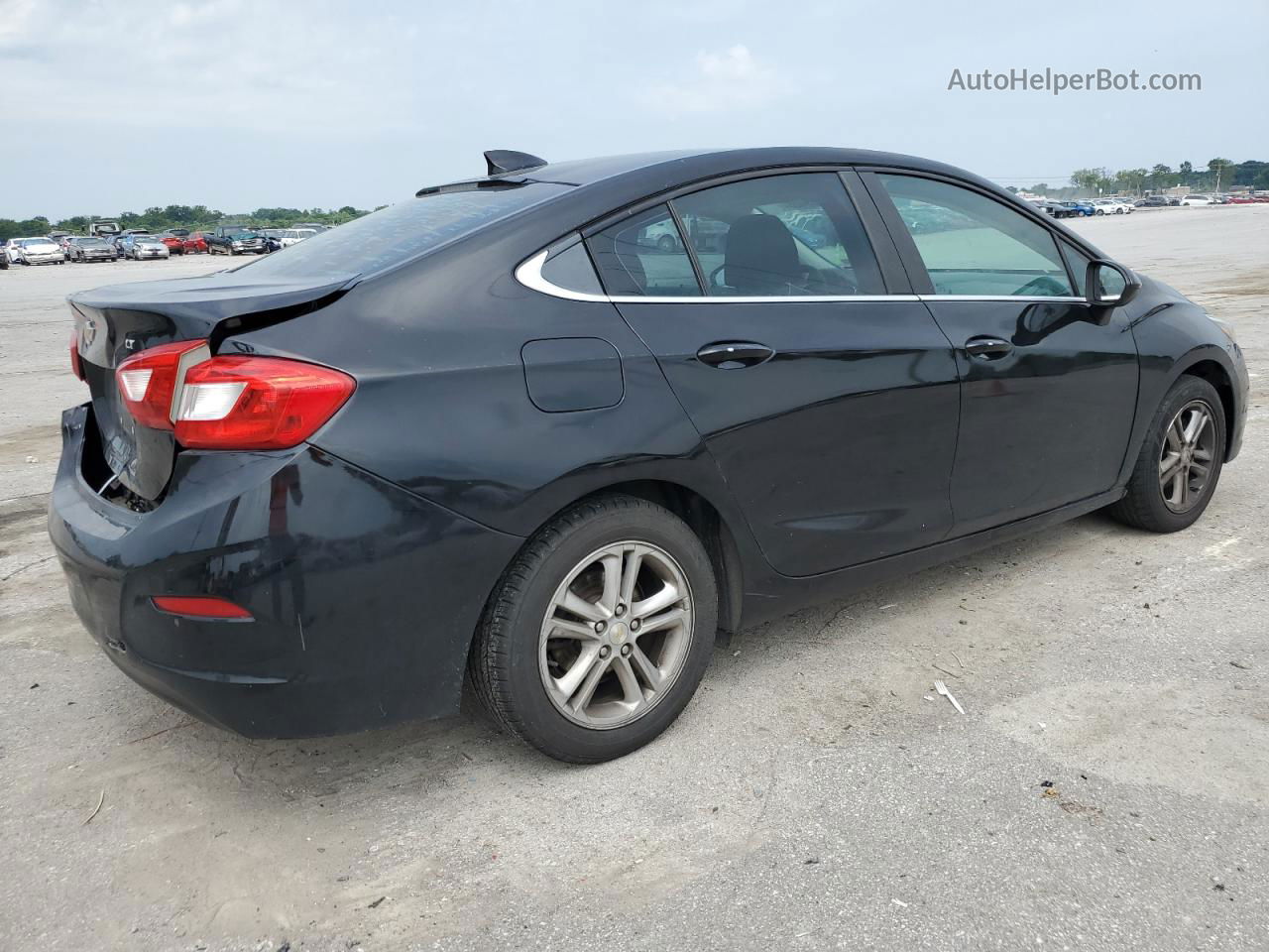 2017 Chevrolet Cruze Lt Black vin: 1G1BE5SM1H7202557