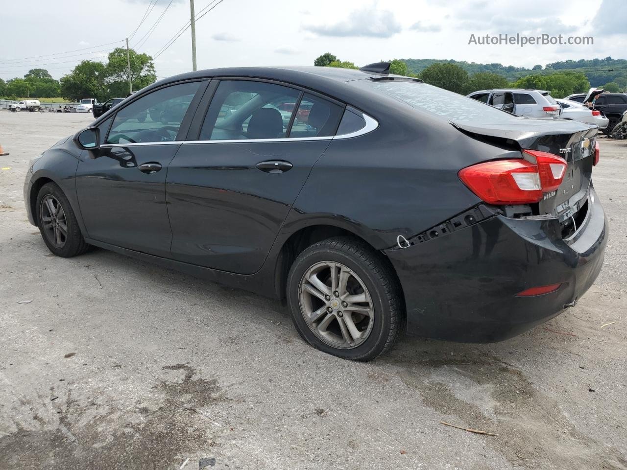 2017 Chevrolet Cruze Lt Black vin: 1G1BE5SM1H7202557