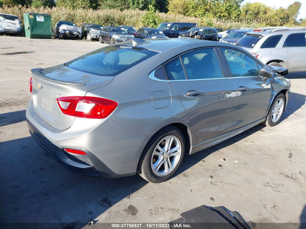 2017 Chevrolet Cruze Lt Auto Серый vin: 1G1BE5SM1H7206222