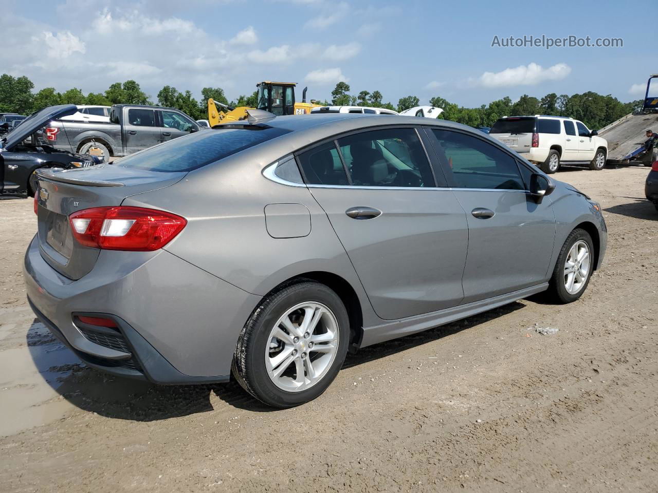 2017 Chevrolet Cruze Lt Gray vin: 1G1BE5SM1H7234117