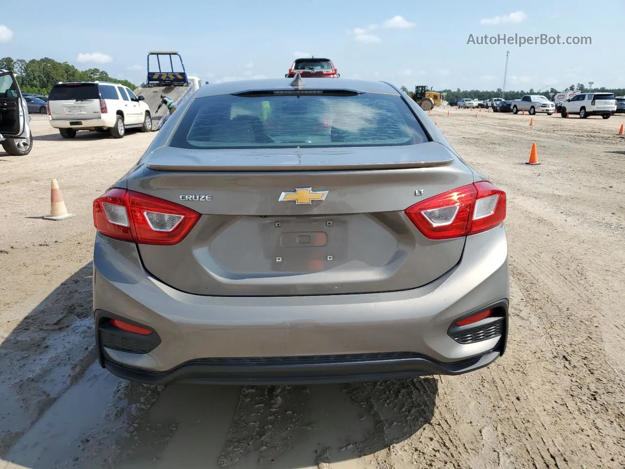 2017 Chevrolet Cruze Lt Gray vin: 1G1BE5SM1H7234117