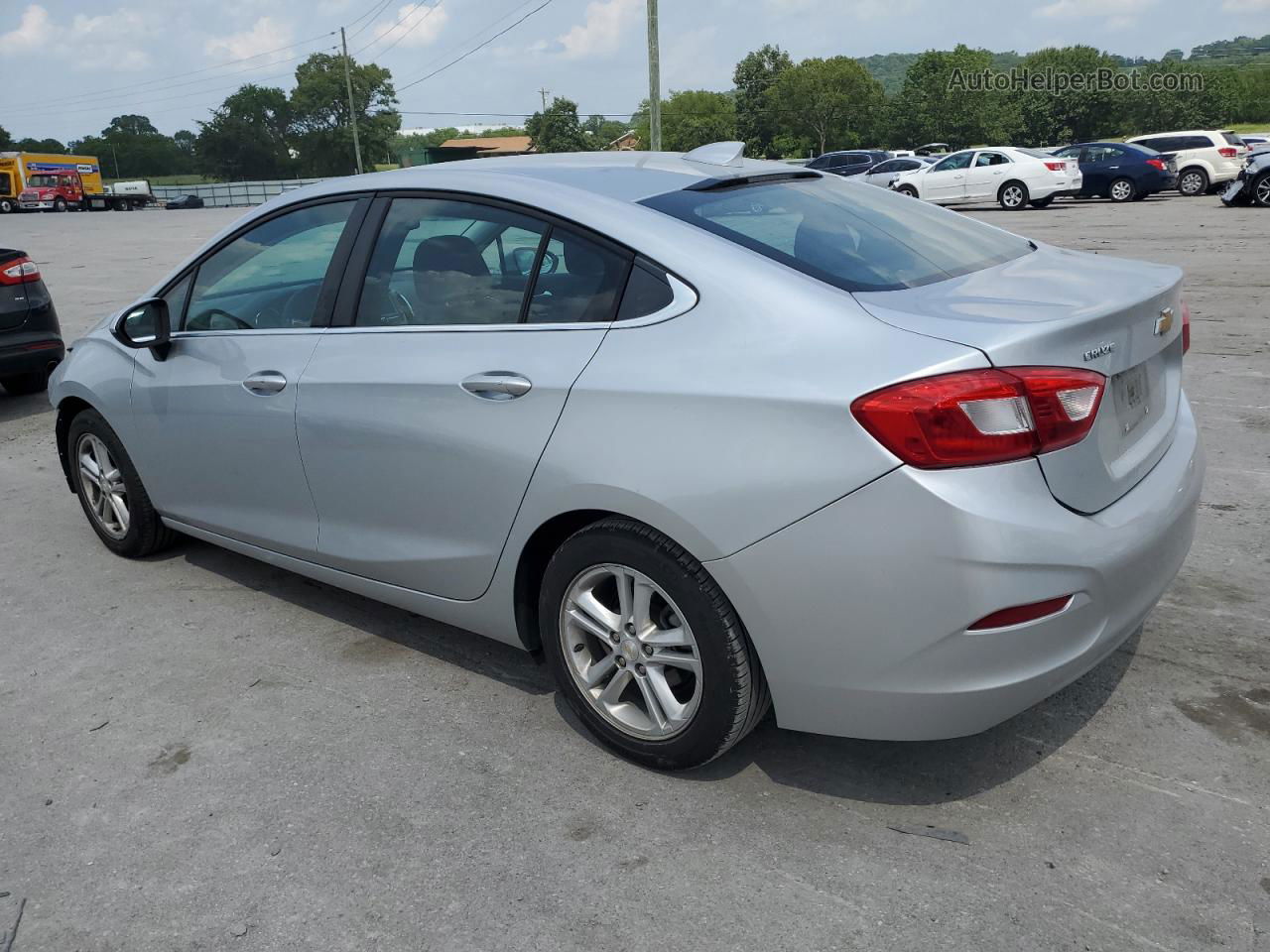 2017 Chevrolet Cruze Lt Silver vin: 1G1BE5SM1H7240368