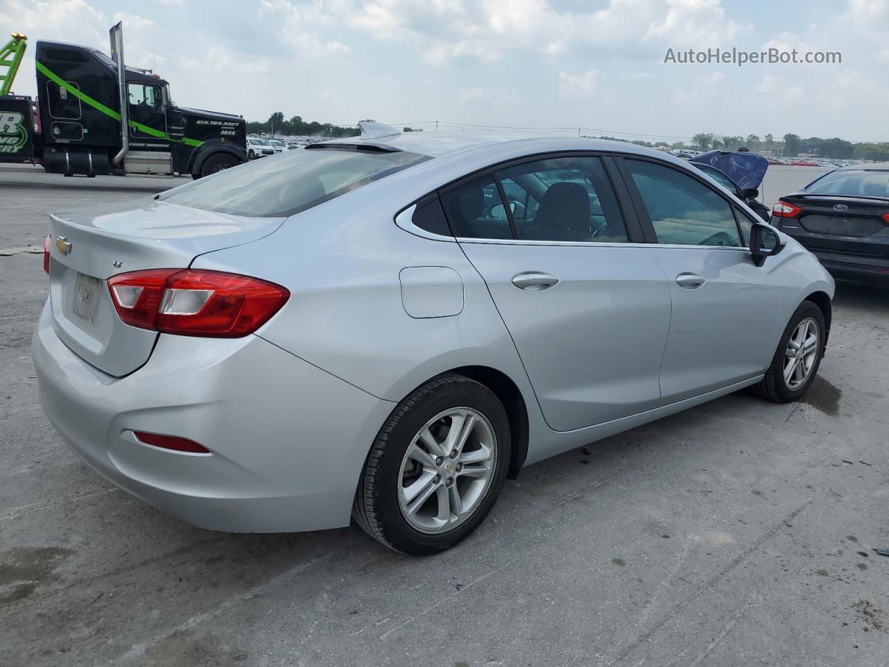 2017 Chevrolet Cruze Lt Silver vin: 1G1BE5SM1H7240368