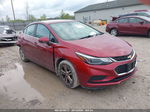 2017 Chevrolet Cruze Lt Auto Red vin: 1G1BE5SM1H7243089