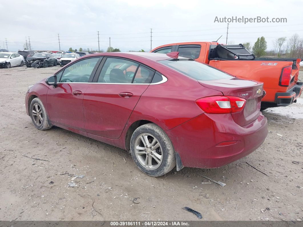 2017 Chevrolet Cruze Lt Auto Red vin: 1G1BE5SM1H7243089