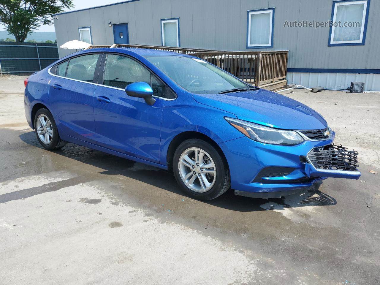 2017 Chevrolet Cruze Lt Blue vin: 1G1BE5SM1H7263407