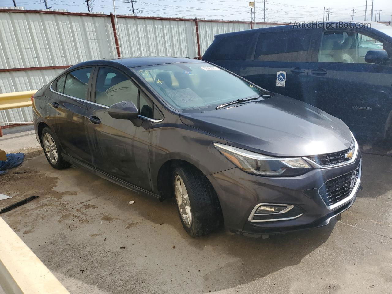 2017 Chevrolet Cruze Lt Charcoal vin: 1G1BE5SM1H7269322