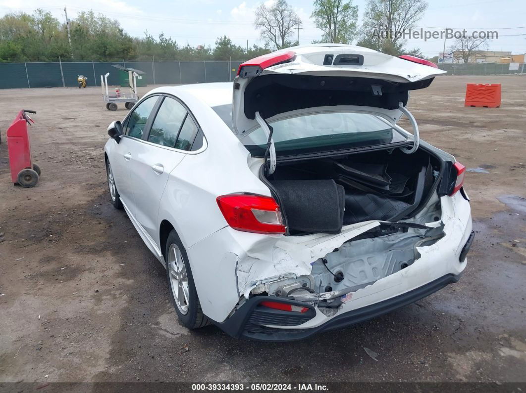 2017 Chevrolet Cruze Lt Auto White vin: 1G1BE5SM1H7272964