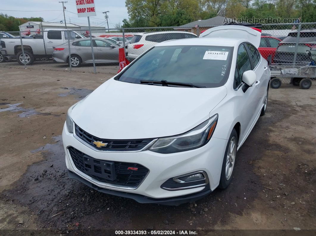 2017 Chevrolet Cruze Lt Auto White vin: 1G1BE5SM1H7272964