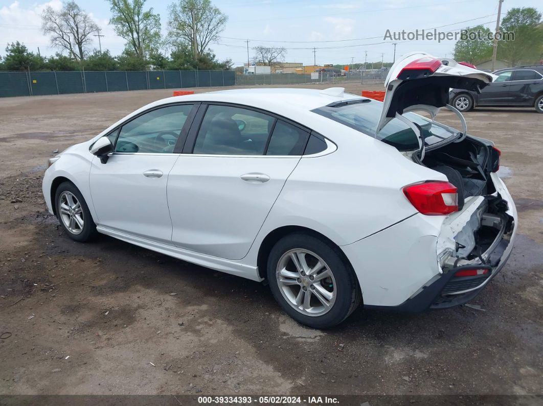 2017 Chevrolet Cruze Lt Auto White vin: 1G1BE5SM1H7272964