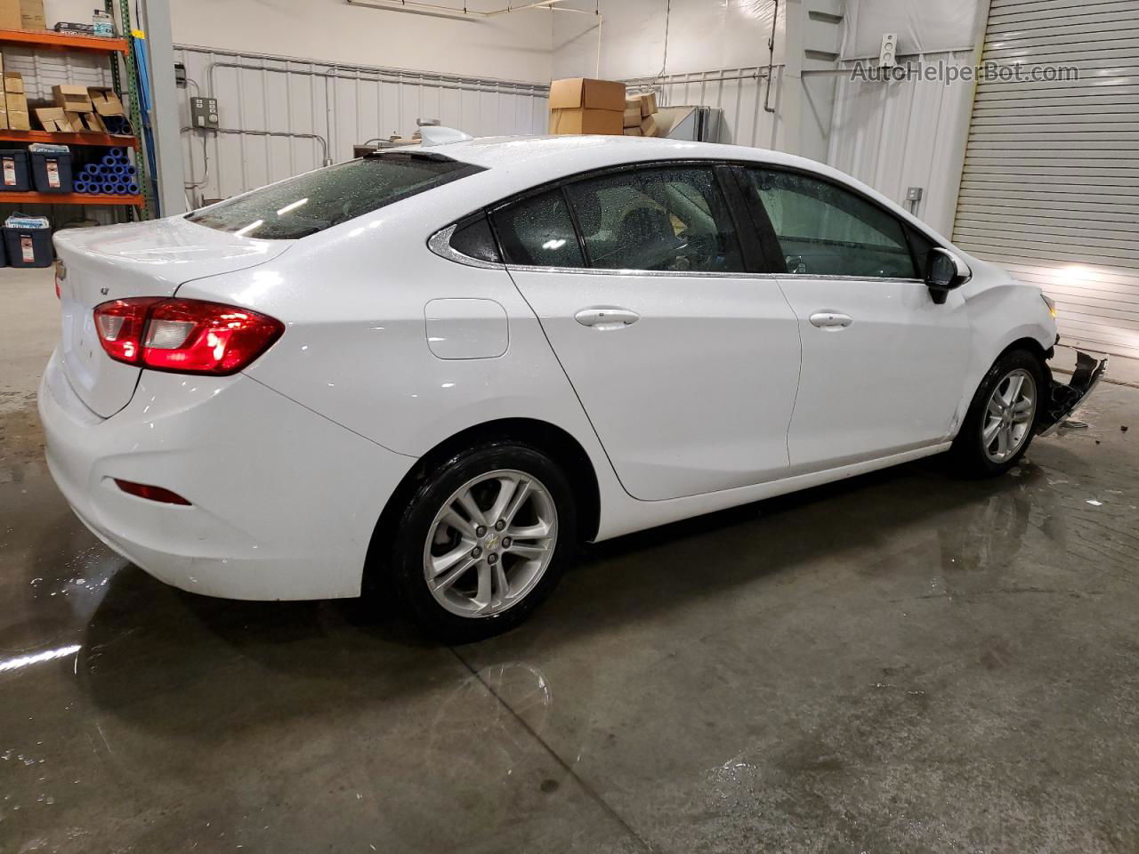 2017 Chevrolet Cruze Lt White vin: 1G1BE5SM1H7274276