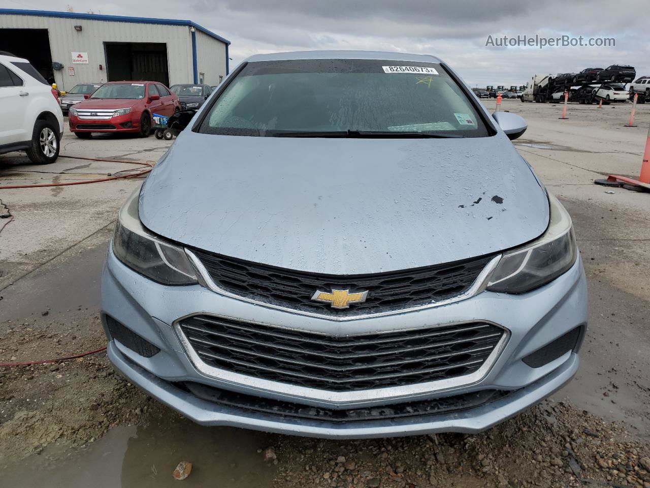 2018 Chevrolet Cruze Lt Blue vin: 1G1BE5SM1J7110340