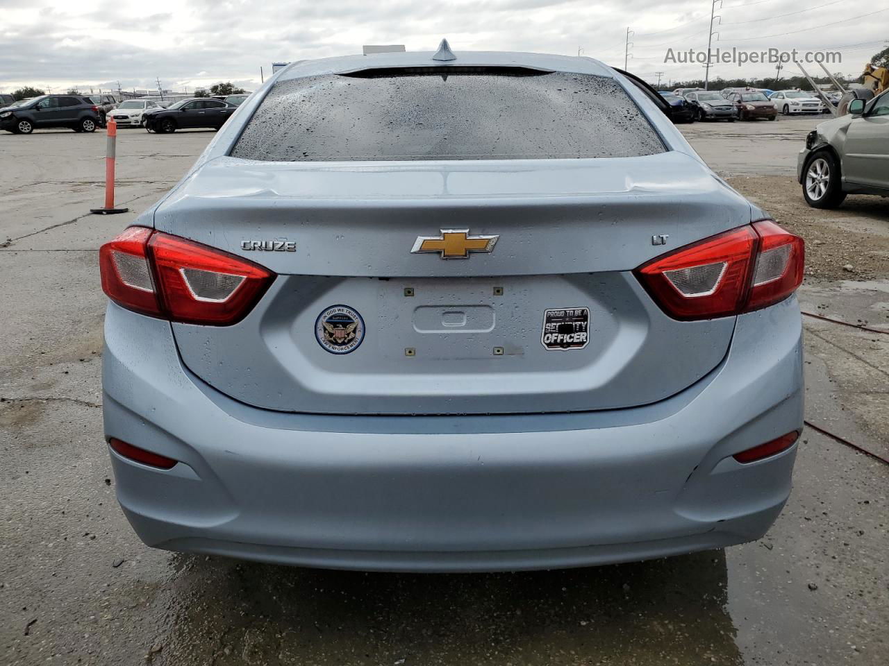 2018 Chevrolet Cruze Lt Blue vin: 1G1BE5SM1J7110340