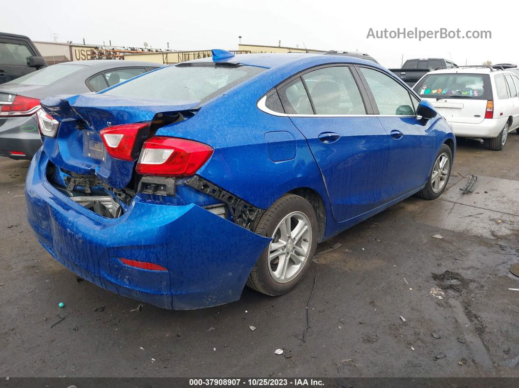 2018 Chevrolet Cruze Lt Auto Синий vin: 1G1BE5SM1J7123007