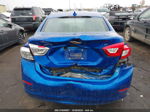 2018 Chevrolet Cruze Lt Auto Blue vin: 1G1BE5SM1J7123007