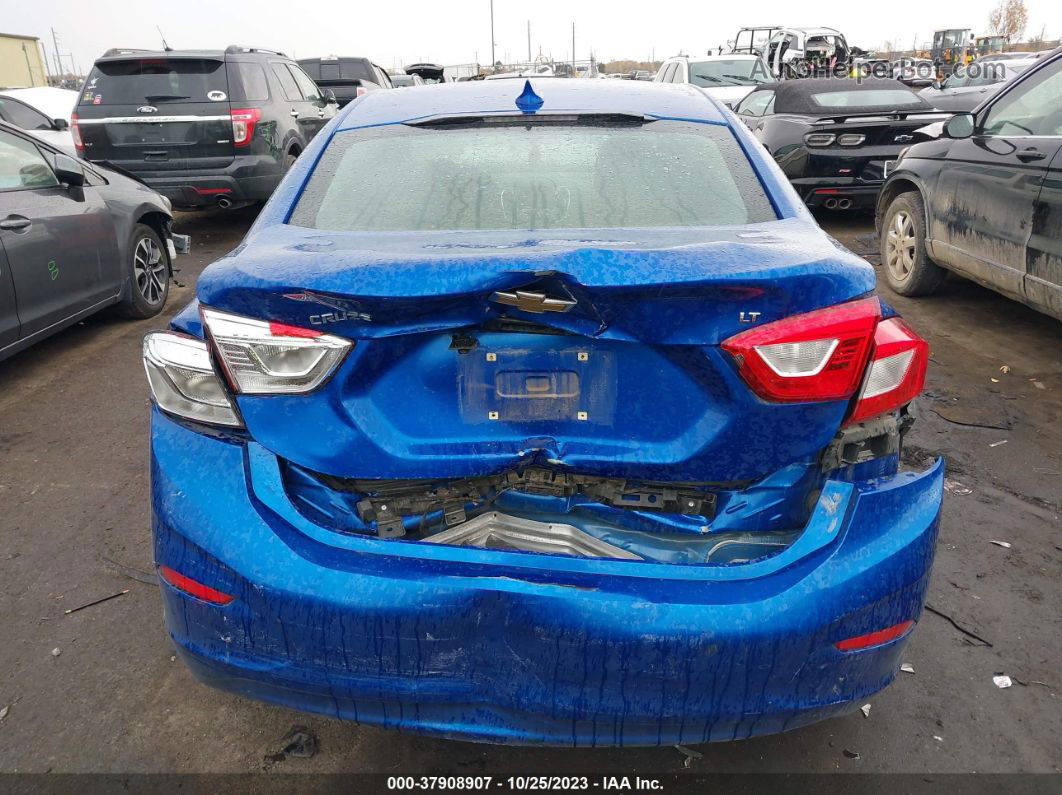 2018 Chevrolet Cruze Lt Auto Синий vin: 1G1BE5SM1J7123007