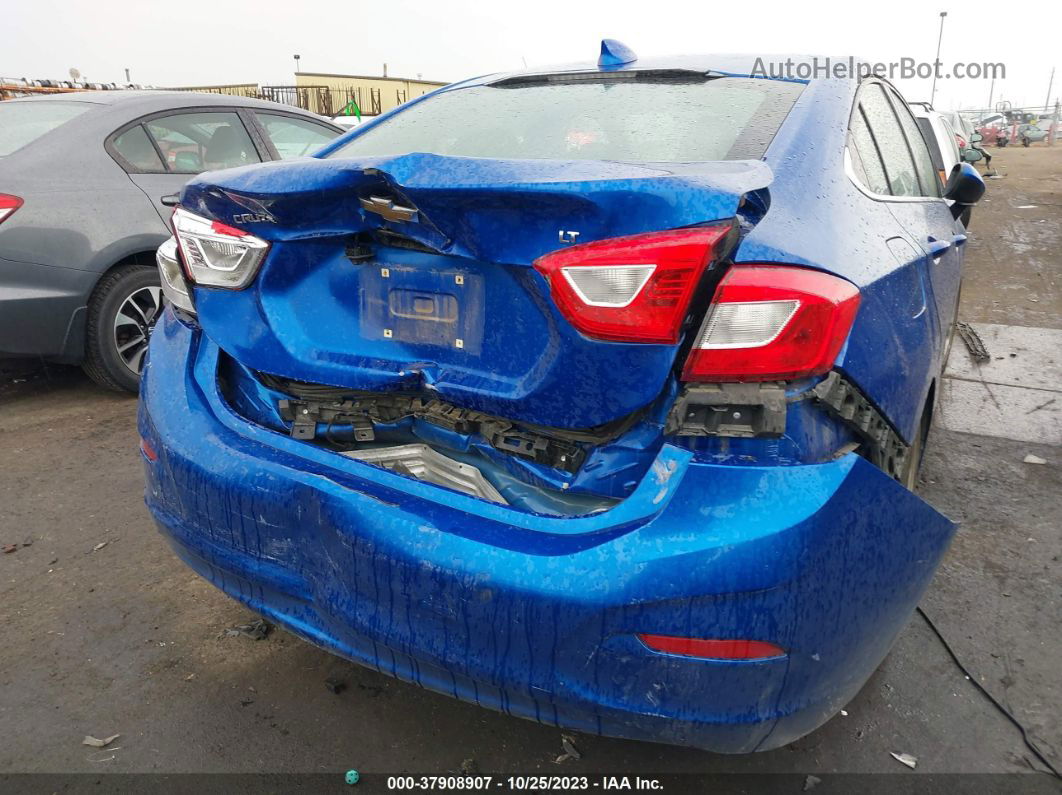 2018 Chevrolet Cruze Lt Auto Синий vin: 1G1BE5SM1J7123007