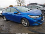 2018 Chevrolet Cruze Lt Auto Синий vin: 1G1BE5SM1J7123007