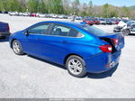 2018 Chevrolet Cruze Lt Auto Blue vin: 1G1BE5SM1J7126179