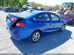 2018 Chevrolet Cruze Lt Auto Blue vin: 1G1BE5SM1J7126179