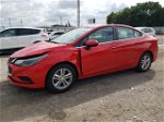 2018 Chevrolet Cruze Lt Red vin: 1G1BE5SM1J7155052