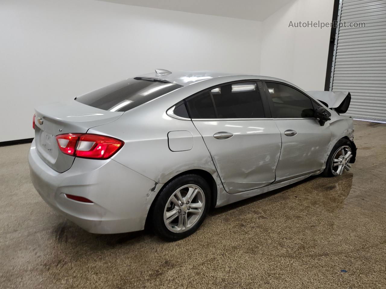 2018 Chevrolet Cruze Lt Silver vin: 1G1BE5SM1J7166620