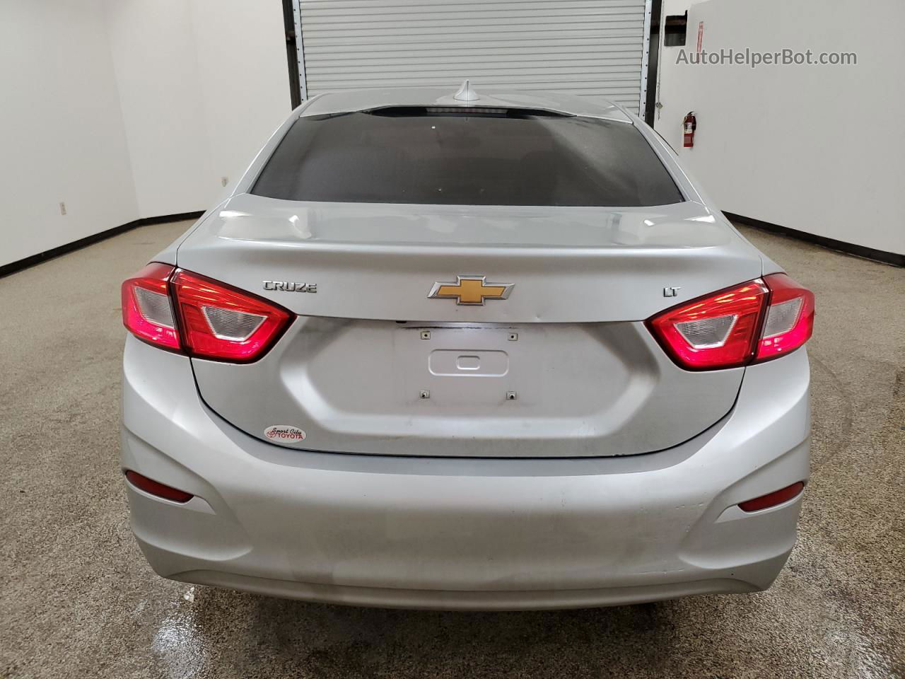 2018 Chevrolet Cruze Lt Silver vin: 1G1BE5SM1J7166620