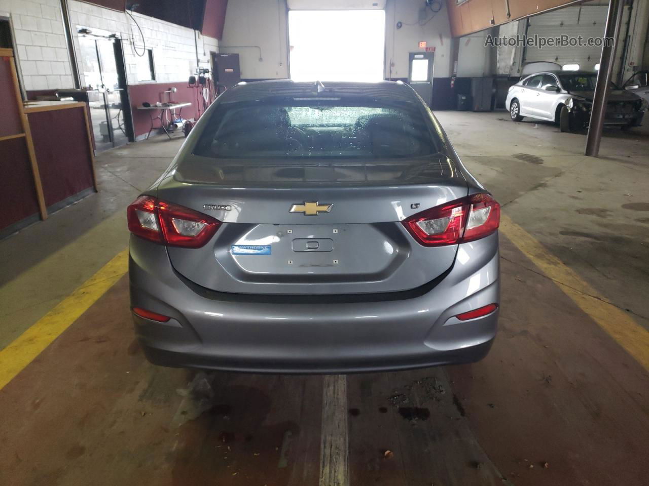 2018 Chevrolet Cruze Lt Gray vin: 1G1BE5SM1J7167928