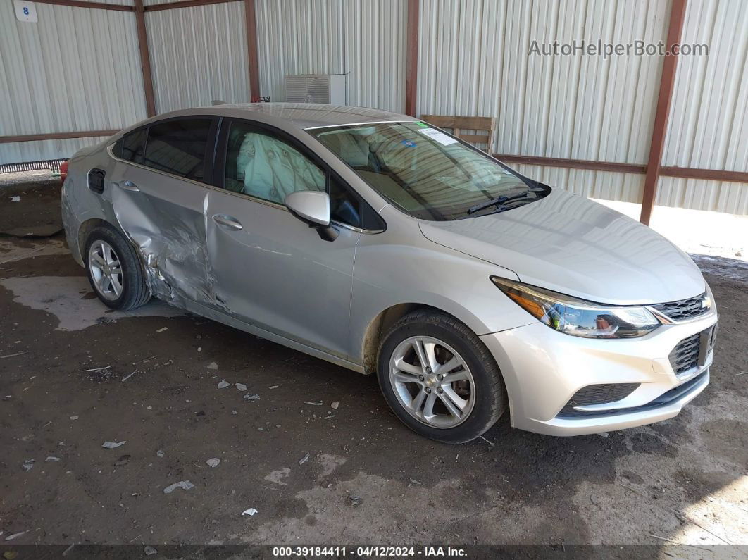 2018 Chevrolet Cruze Lt Auto Silver vin: 1G1BE5SM1J7181702