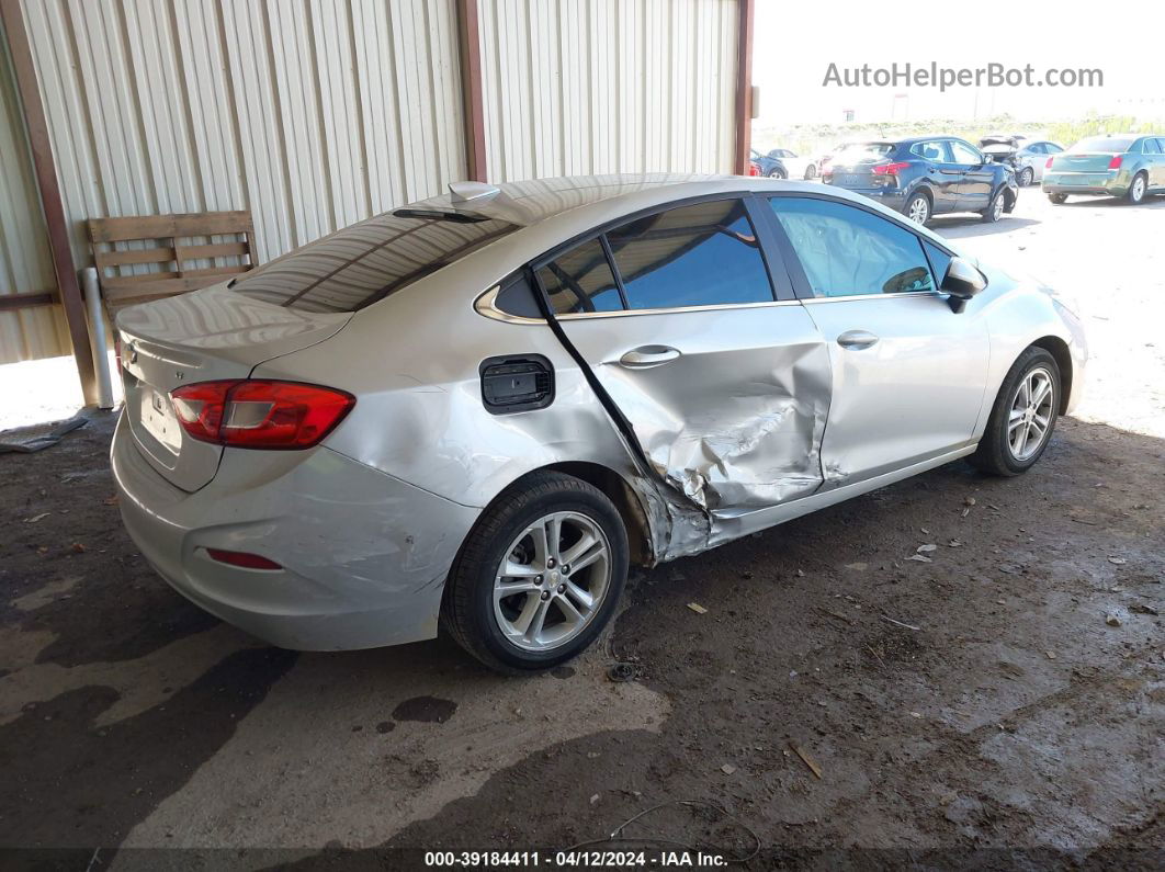 2018 Chevrolet Cruze Lt Auto Silver vin: 1G1BE5SM1J7181702