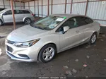 2018 Chevrolet Cruze Lt Auto Silver vin: 1G1BE5SM1J7181702