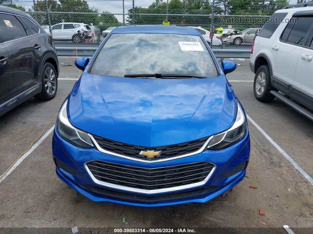 2018 Chevrolet Cruze Lt Auto Blue vin: 1G1BE5SM1J7205951