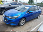 2018 Chevrolet Cruze Lt Auto Blue vin: 1G1BE5SM1J7205951