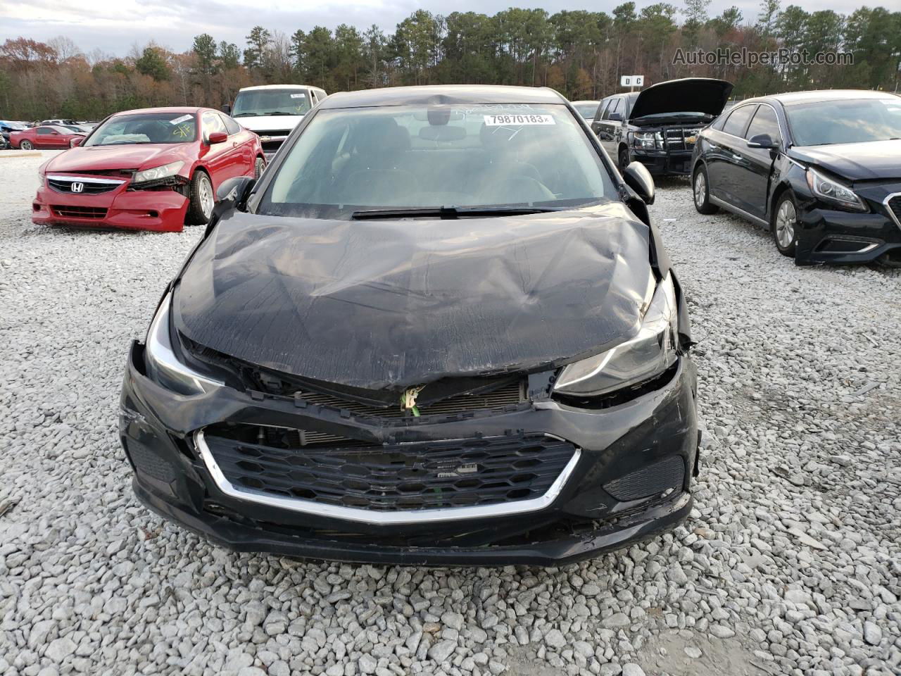 2018 Chevrolet Cruze Lt Black vin: 1G1BE5SM1J7220739